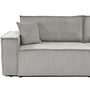 Voir la diapositive 6 : BEST MOBILIER Cezanne - canapé droit 3 places convertible avec coffre en velours côtelé