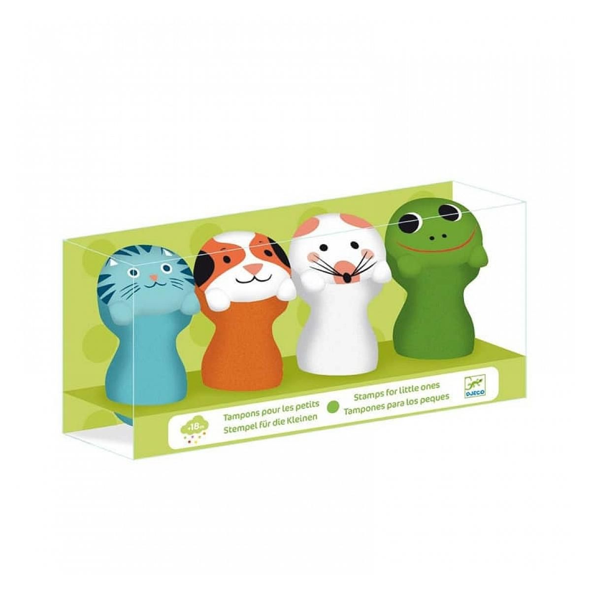 Djeco Tampons des petites mains animaux du jardin