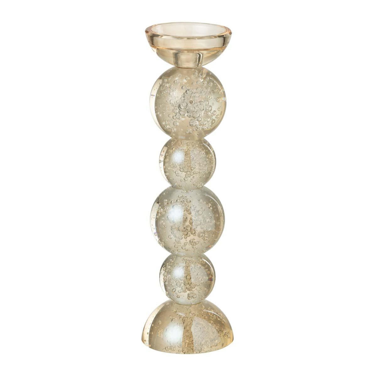 Paris Prix Chandelier Design en Verre  Davis  34cm Champagne