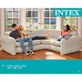 Voir la diapositive 3 : INTEX Intex Canape d'angle gonflable 257x203x76 cm 68575NP
