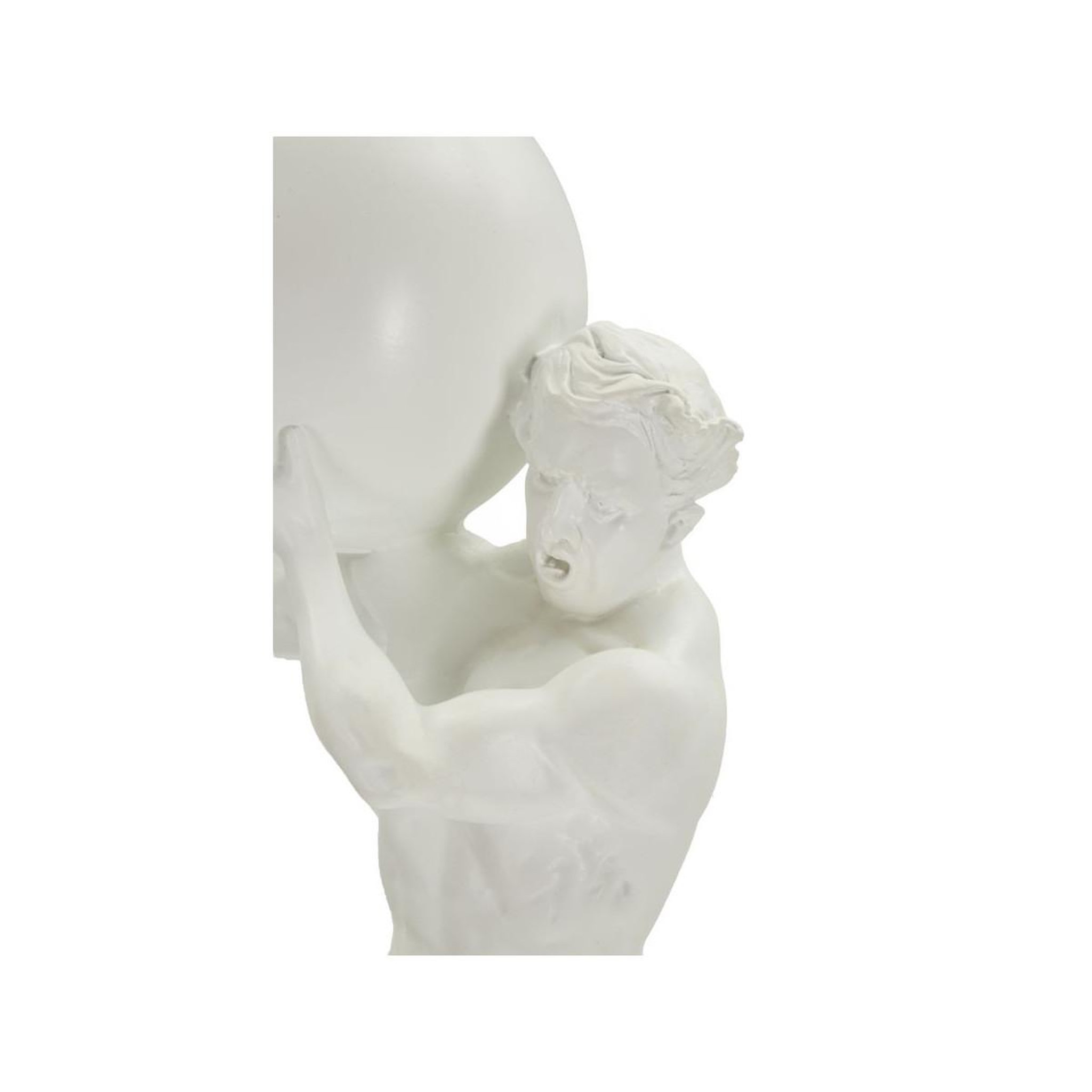 Voir la diapositive 4 : Paris Prix Statuette homme athlétique  atlas  50cm blanc