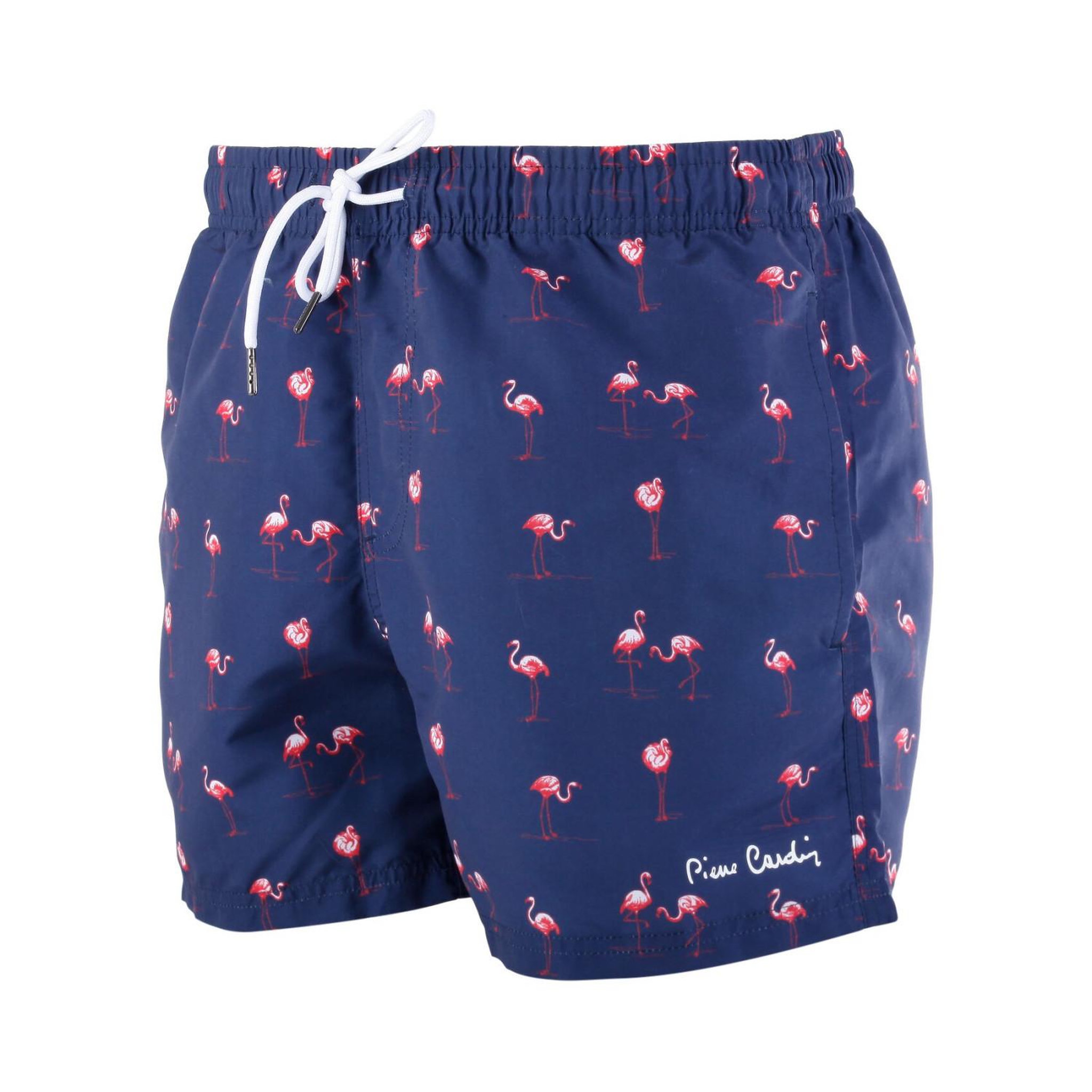 Voir la diapositive 3 : PIERRE CARDIN Boardshort homme avec ceinture tout élastiquée basic