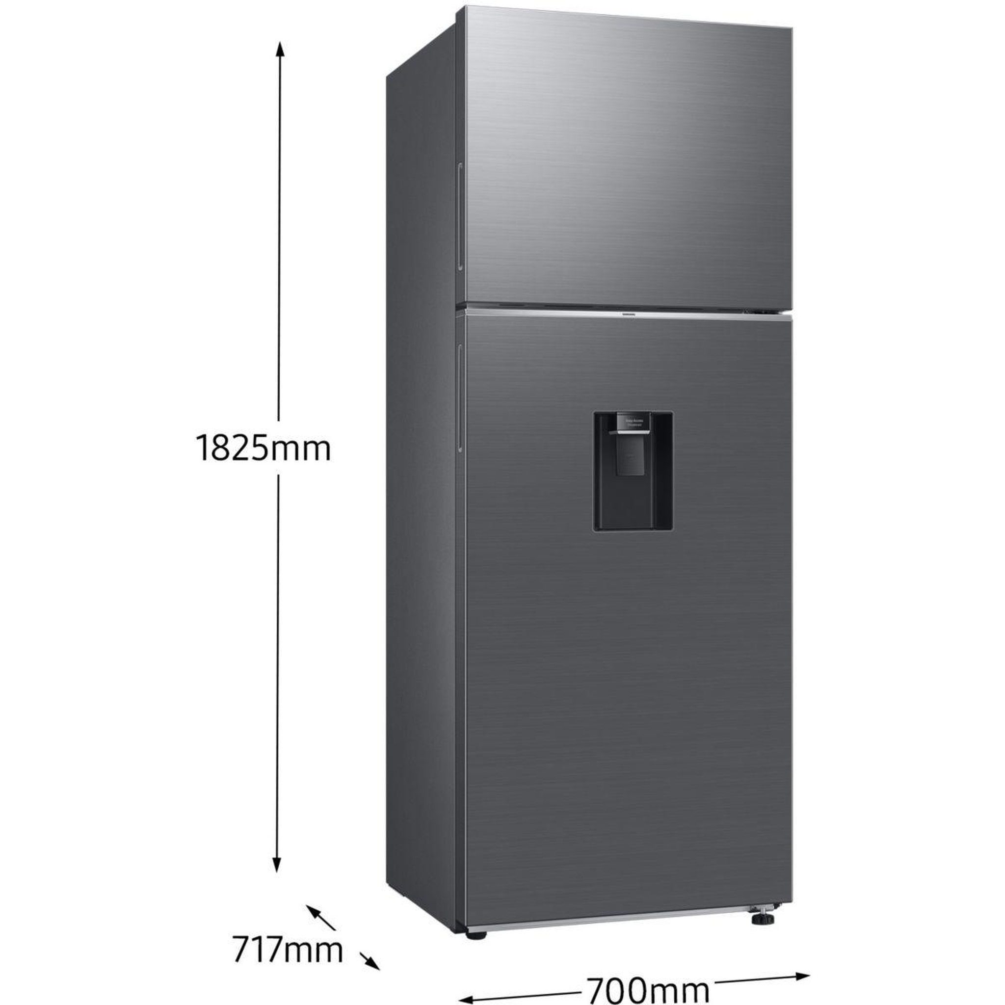 Voir la diapositive 5 : Samsung Réfrigérateur 2 portes rt47cg6726s9