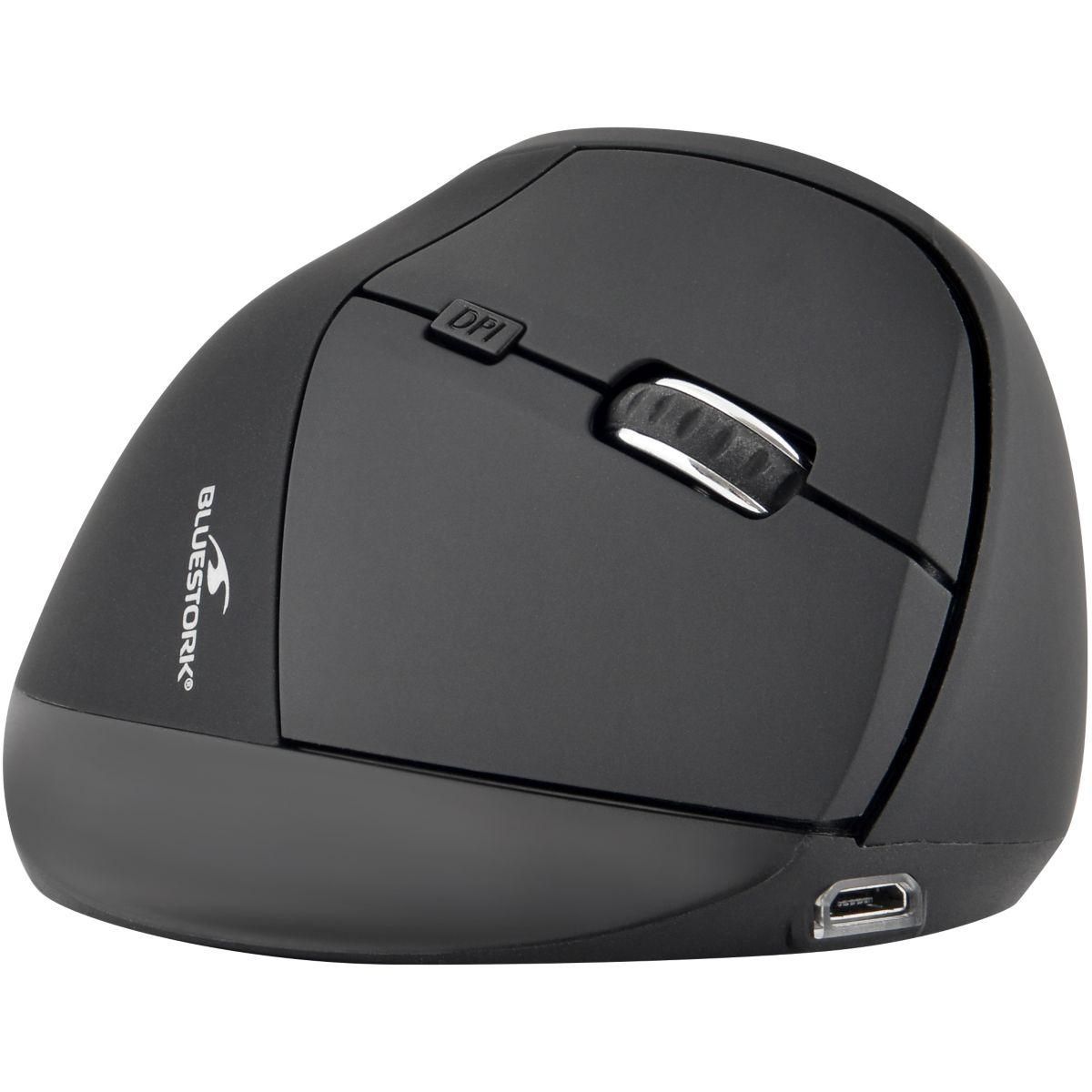 BLUESTORK Souris sans fil rechargeable ERGO MOUSE WIRELESS