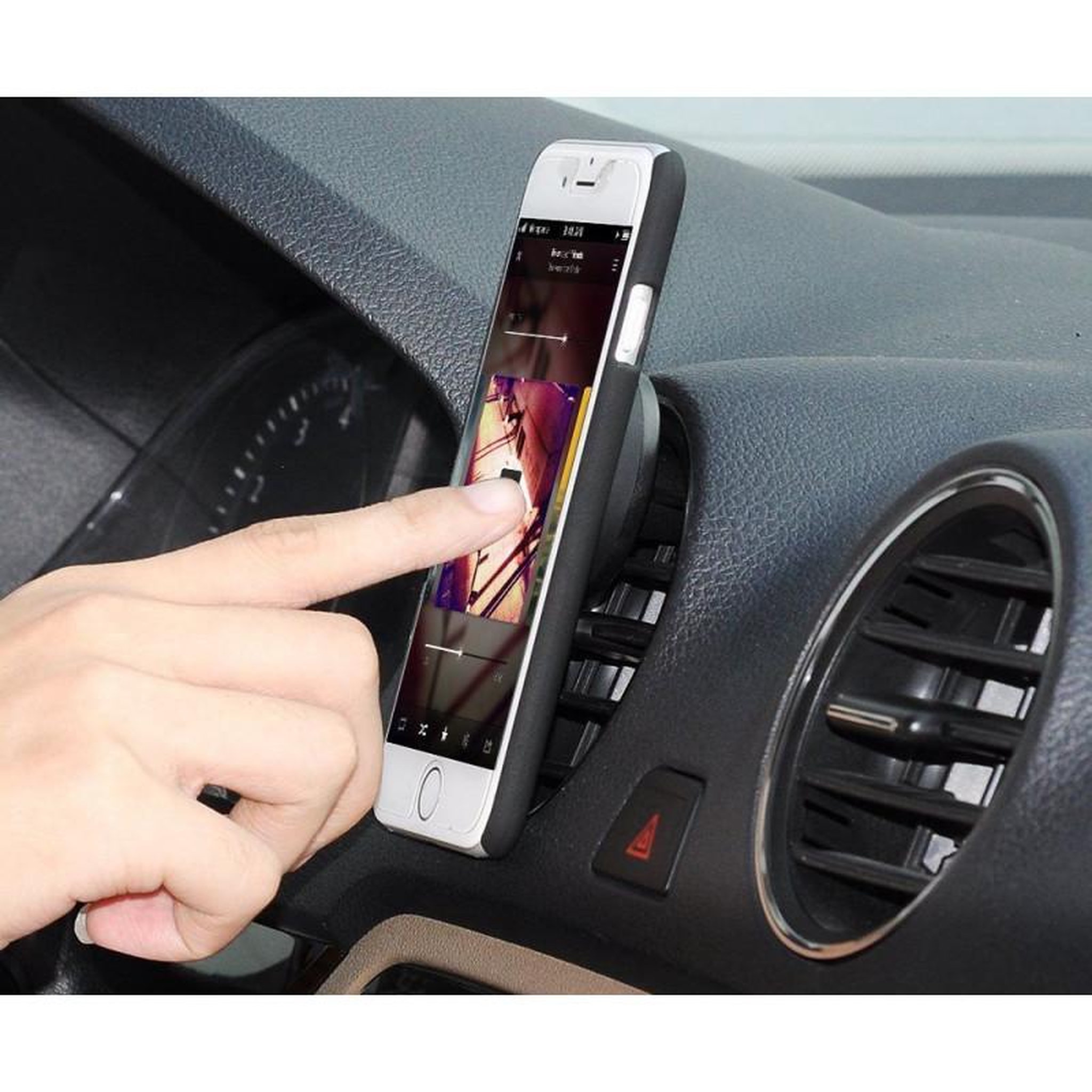 Voir la diapositive 2 : Akashi Accessoires téléphone portable AKASHI ALTMAGCARBLK