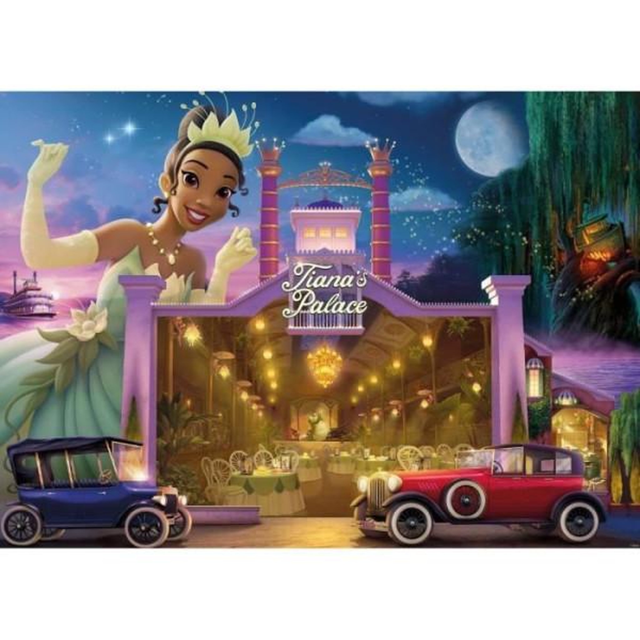 RAVENSBURGER Puzzle 1000 pieces Tiana, Collection Disney Princesses, des 14 ans, Puzzle de qualité supérieure, Disney, 12001343, Ravensburg