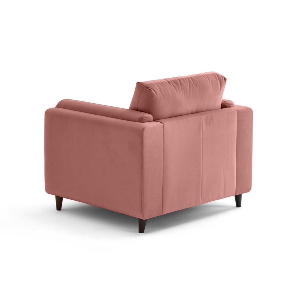 LISA DESIGN Brooke - fauteuil en velours pieds en bois