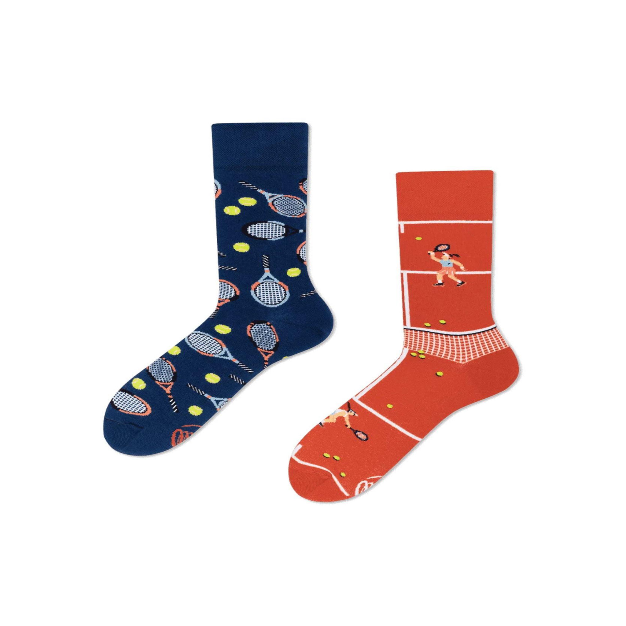MANY MORNINGS Chaussettes many mornings tennis. Coloris disponibles : Multicolore
