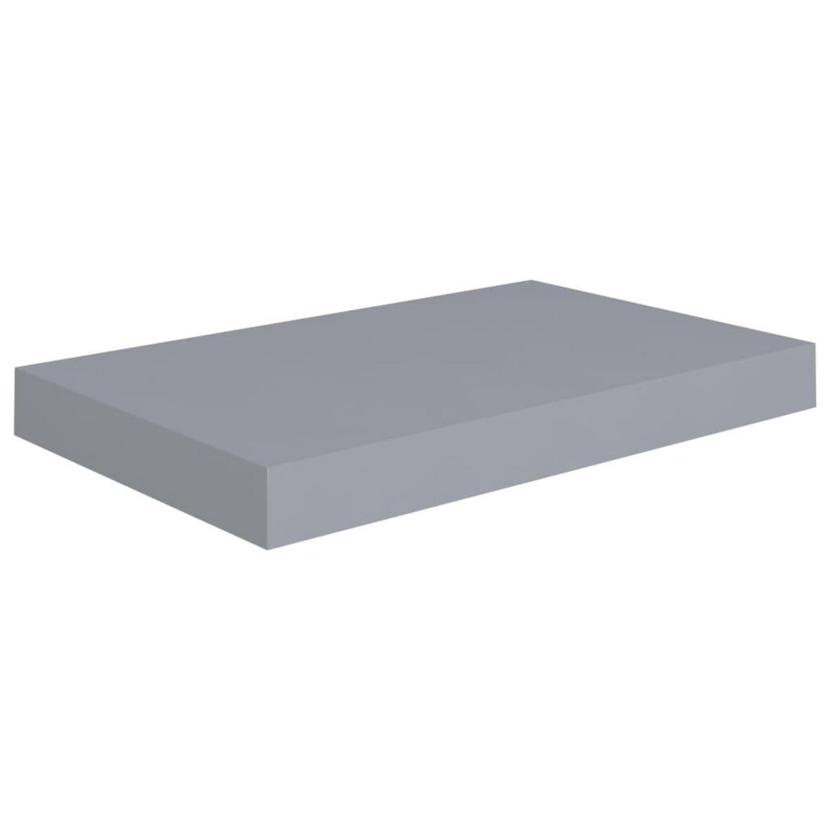 VIDAXL Etagere murale flottante gris 40x23x3,8 cm MDF