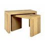 Voir la diapositive 2 : Paris Prix Table d'Appoint Design  Cassis  50cm Naturel