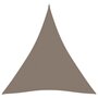 VIDAXL Voile de parasol Tissu Oxford triangulaire 4,5x4,5x4,5 m Taupe