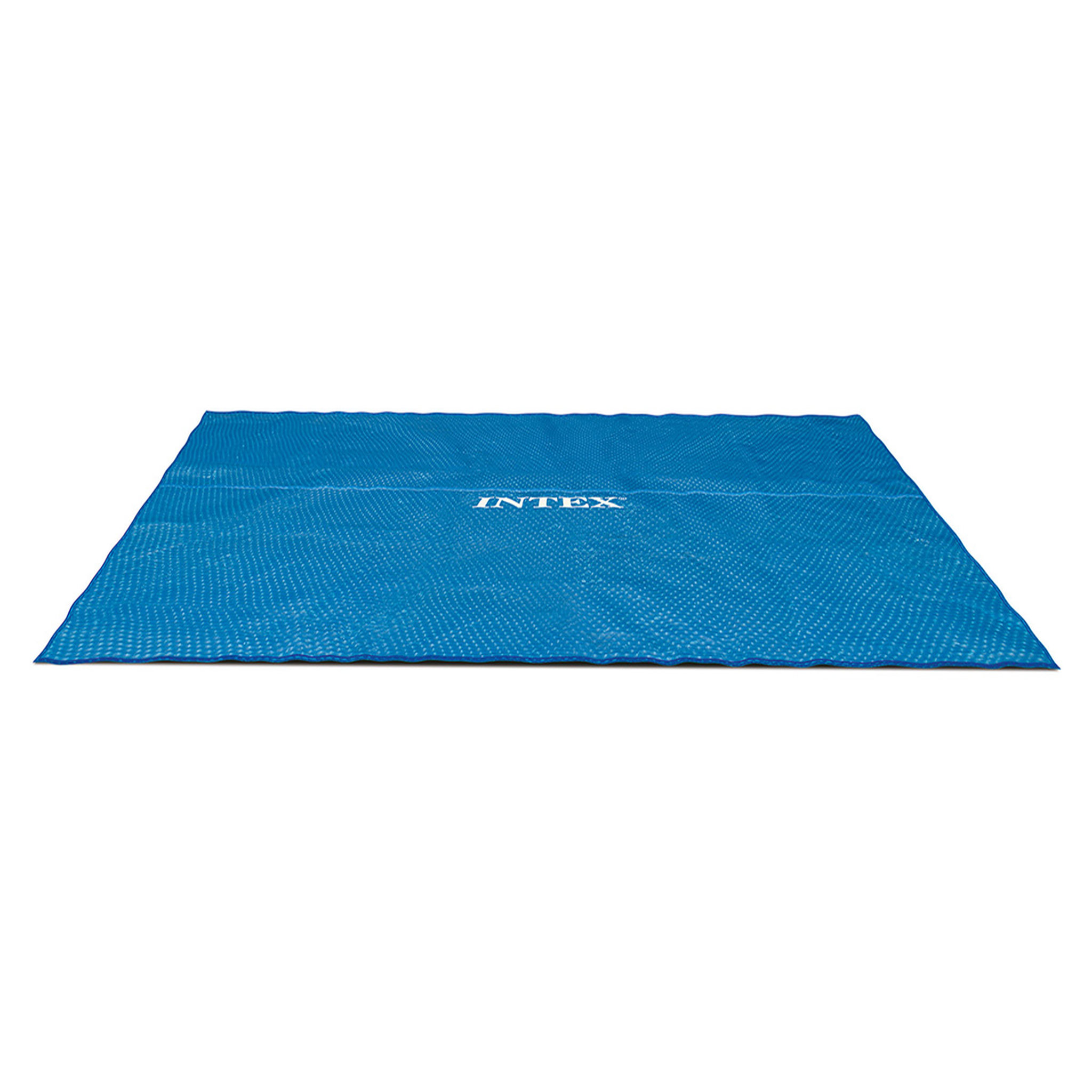 Voir la diapositive 1 : INTEX Bâche à bulles pour piscine tubulaire rectangulaire 4,88 x 2,44 m - Intex
