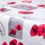 Voir la diapositive 3 : HABITABLE Nappe en toile cirée rectangulaire Stowe - 140 x 250 cm - Rouge