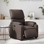 Voir la diapositive 1 : VIDAXL Fauteuil de massage inclinable electrique marron similicuir
