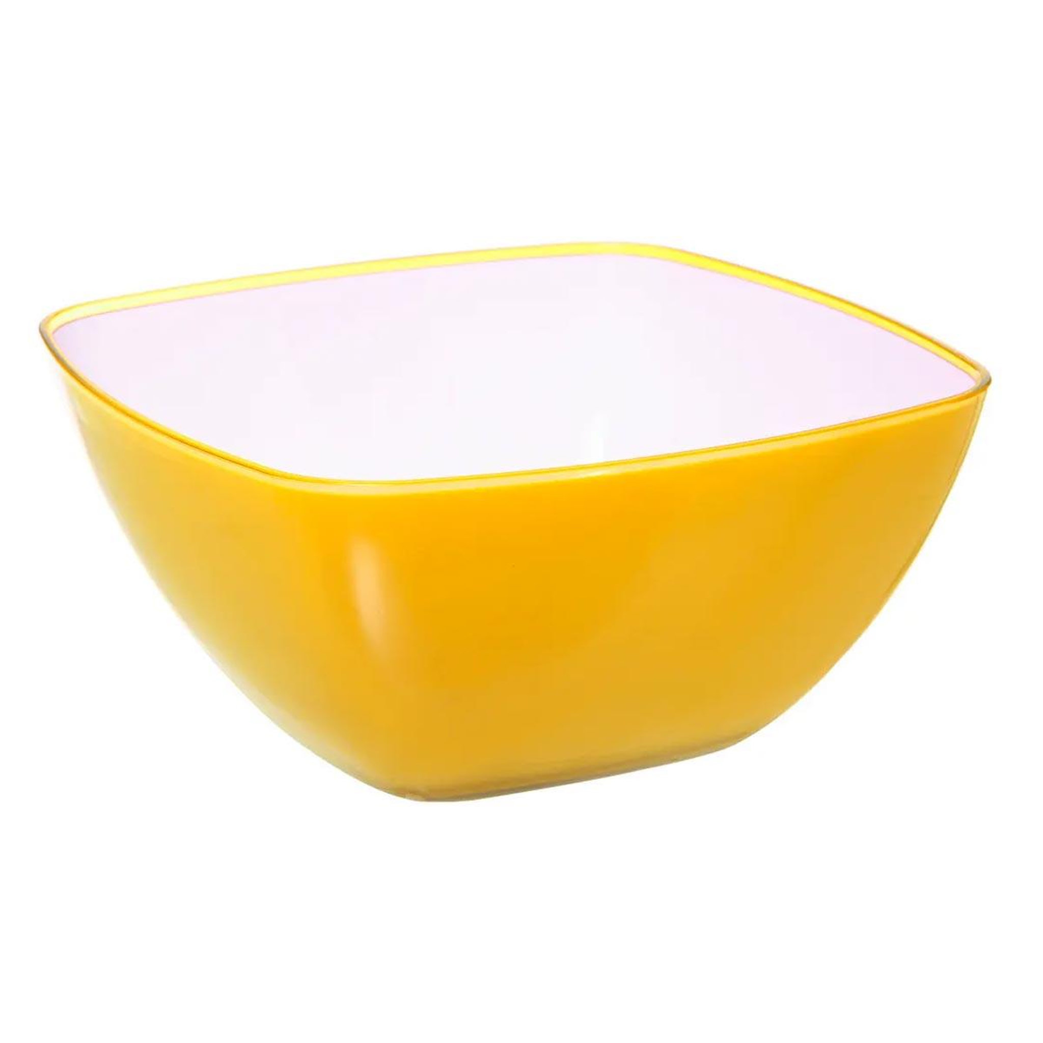 FIVE Saladier carré réutilisable  square  13cm moutarde