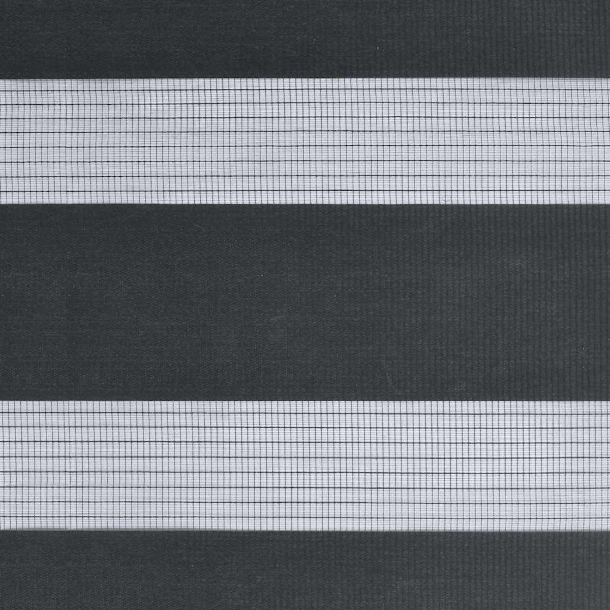 VIDAXL Store zebre noir 130x100 cm largeur du tissu 125,9 cm polyester