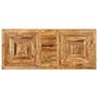 Voir la diapositive 5 : VIDAXL Table a ecrire Bois de manguier massif 118 x 50 x 75 cm