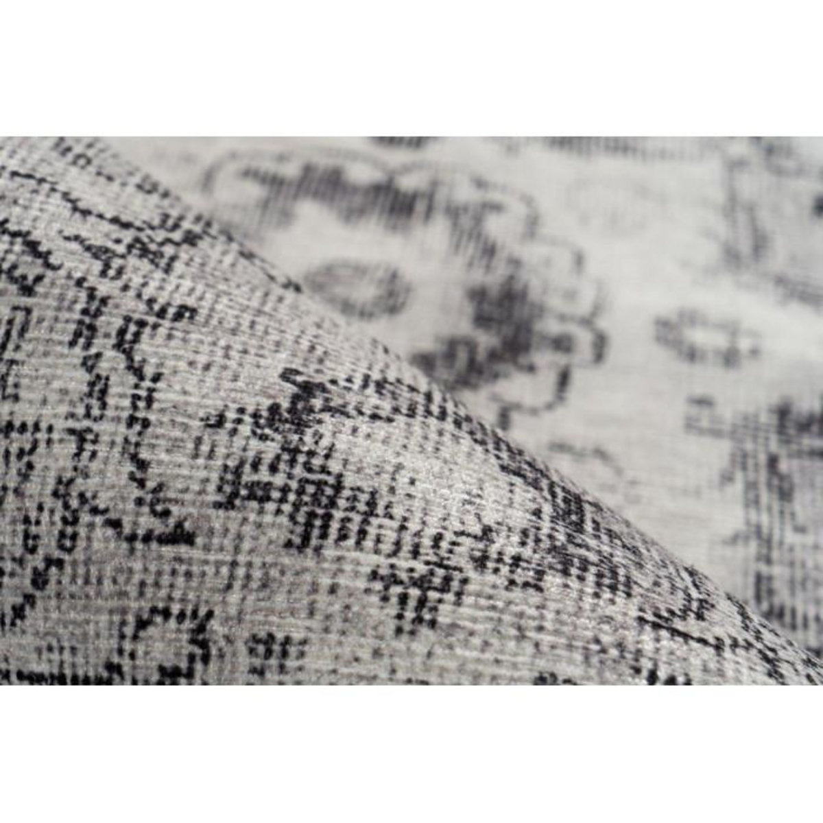 Paris Prix Tapis Imprimé Antique  Vintage  Gris