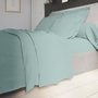 Voir la diapositive 2 : DODO Drap plat Influence Percale Glacier