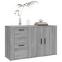 Voir la diapositive 4 : VIDAXL Buffet Sonoma gris 100x33x59,5 cm Bois d'ingenierie