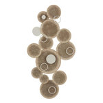 Paris Prix Décoration Murale en Métal  Cercles  119cm Marron