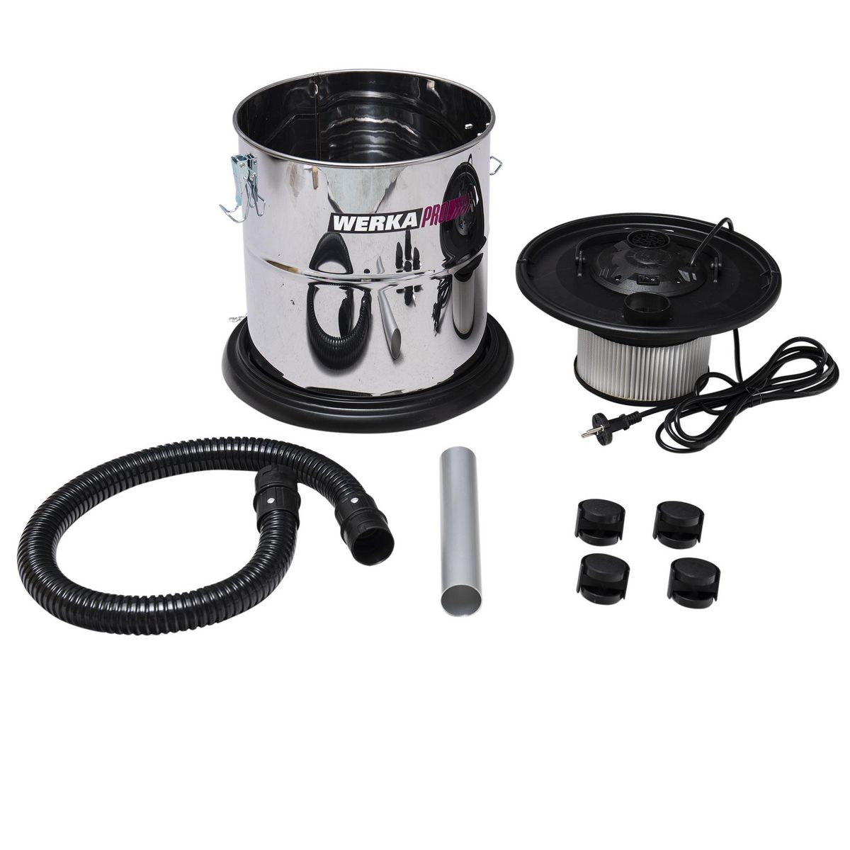WERKAPRO Aspirateur avaleur de cendres 1200w  20 L