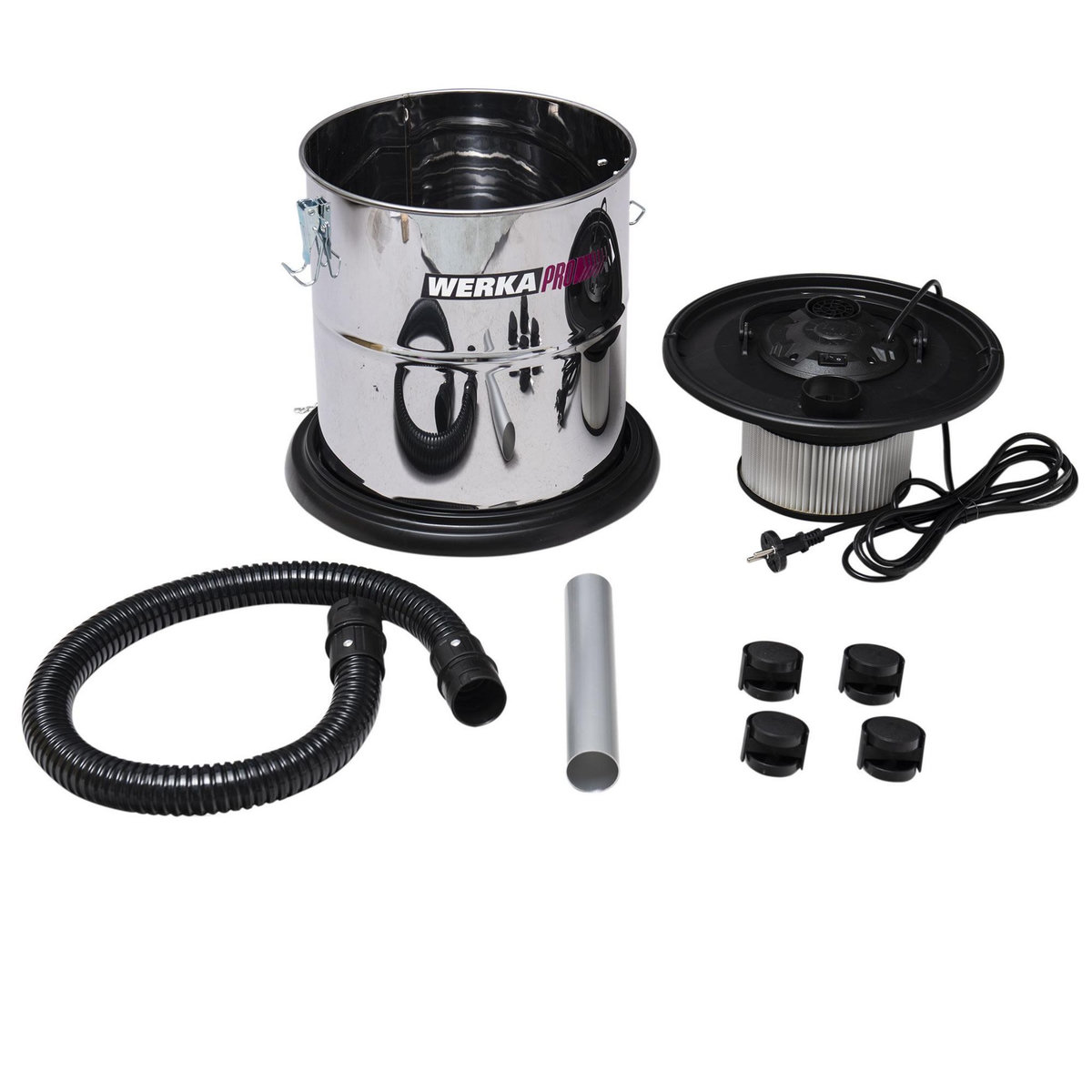 WERKAPRO Aspirateur avaleur de cendres 1200w  20 L