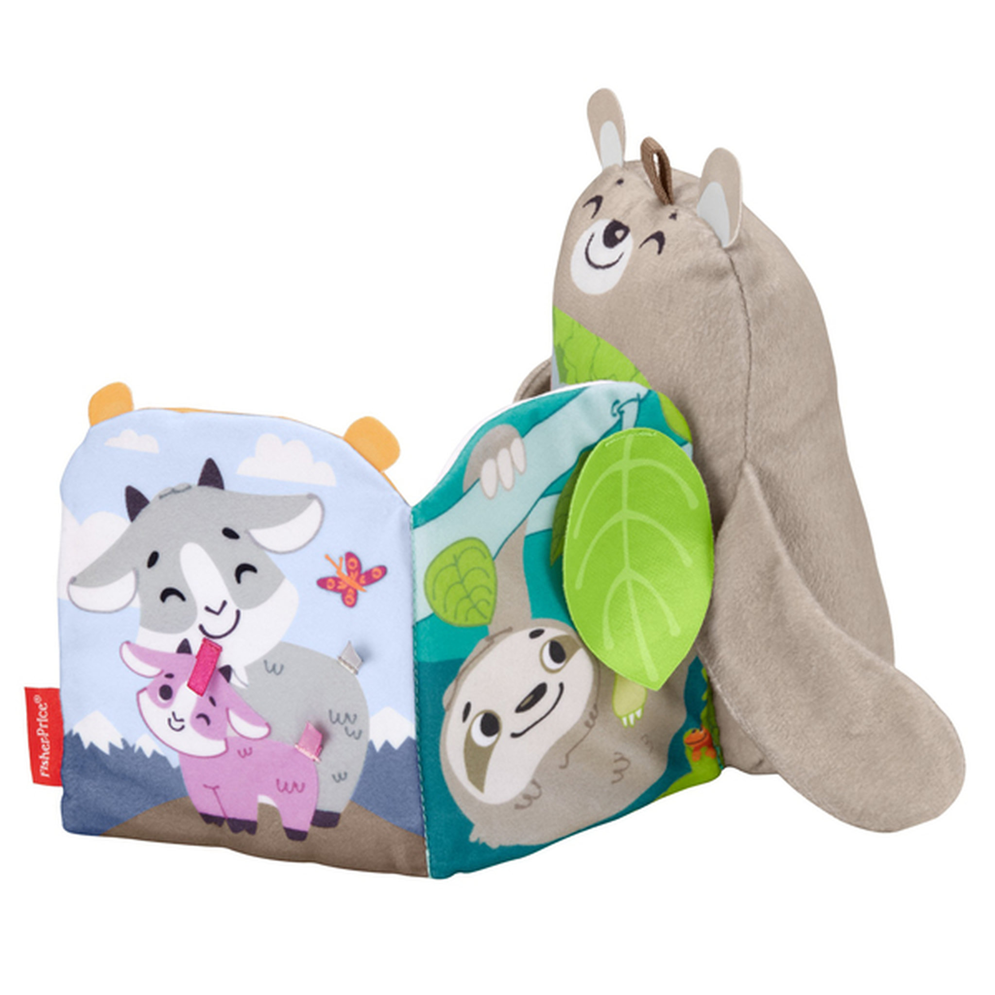 Voir la diapositive 3 : Fisher price Mon Livre Peluche d'Activités
