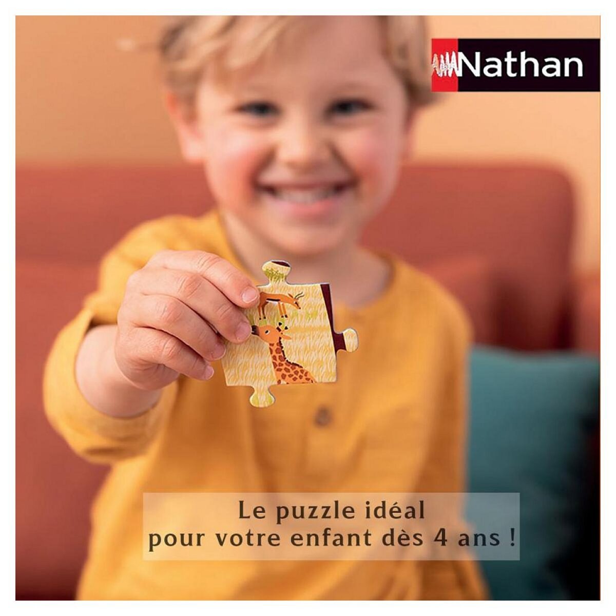 Nathan Puzzle 30 p  t'choupi à la ferme
