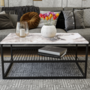 Voir la diapositive 2 : CONCEPT USINE Table basse effet marbre MARBEL