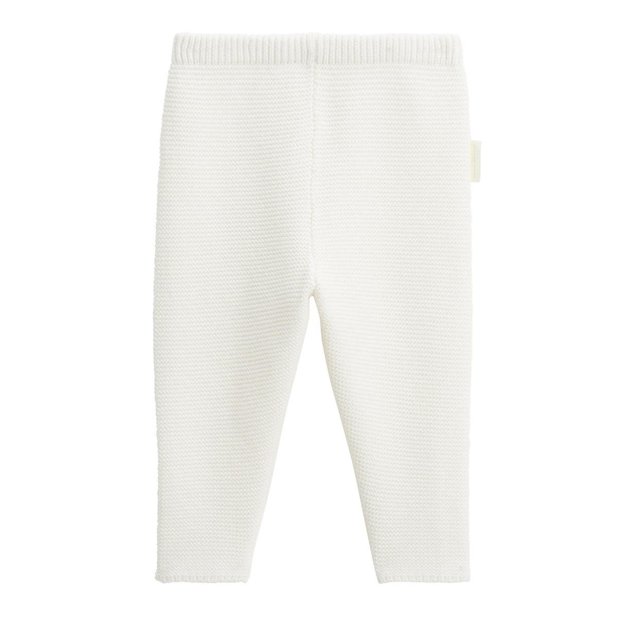 Voir la diapositive 5 : Petit Béguin Ensemble gilet et pantalon bébé en tricot Hello Baby