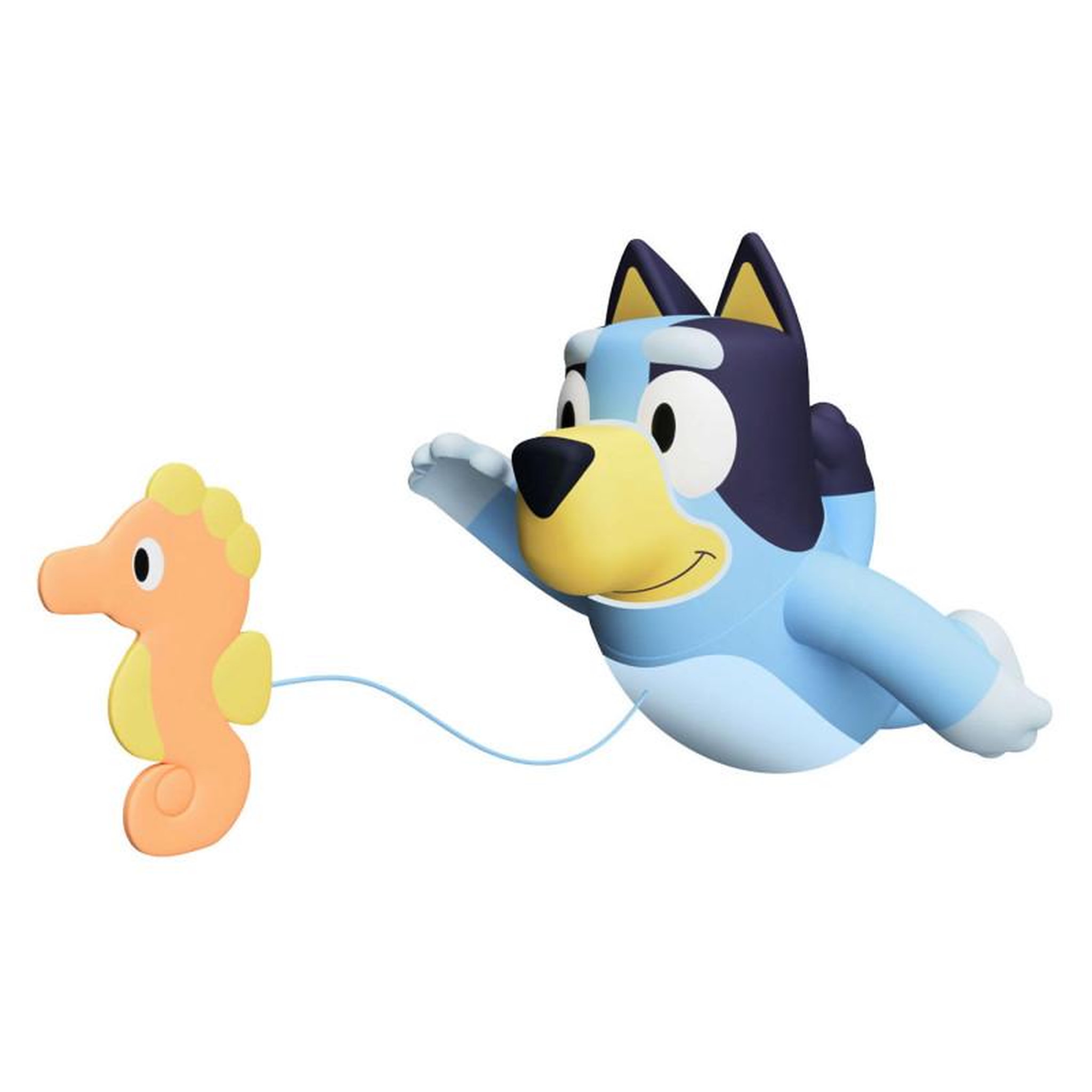 TOMY Tomy Swimming Bluey Figure Bath Toy E73548