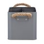 Voir la diapositive 3 : Wenko Boîte de rangement compartimentée salle de bain Gara - L. 19 x H. 12 cm