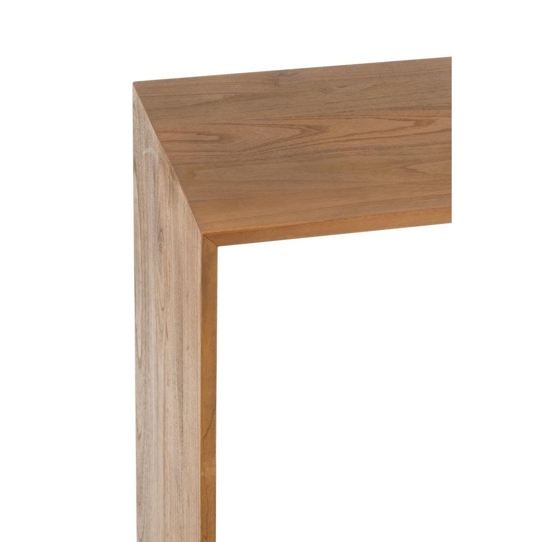 Voir la diapositive 5 : J-LINE Étagère murale en bois  cub  86cm marron