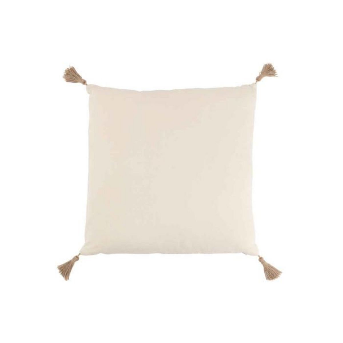 Paris Prix Coussin Déco  Tissage  45x45cm Beige