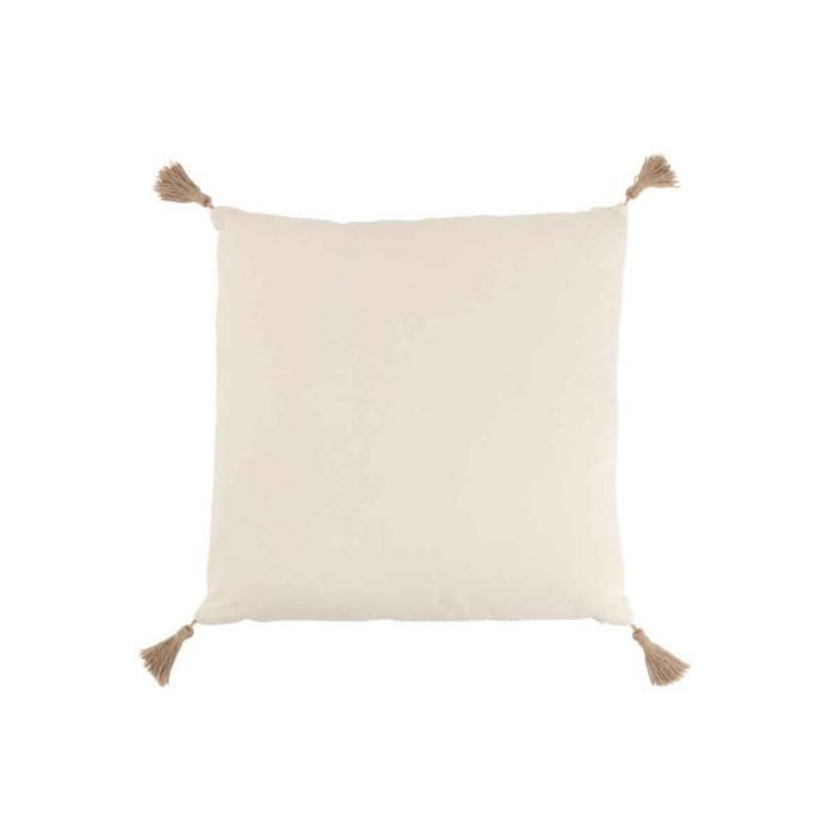 Paris Prix Coussin Déco  Tissage  45x45cm Beige