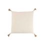 Voir la diapositive 2 : Paris Prix Coussin Déco  Tissage  45x45cm Beige