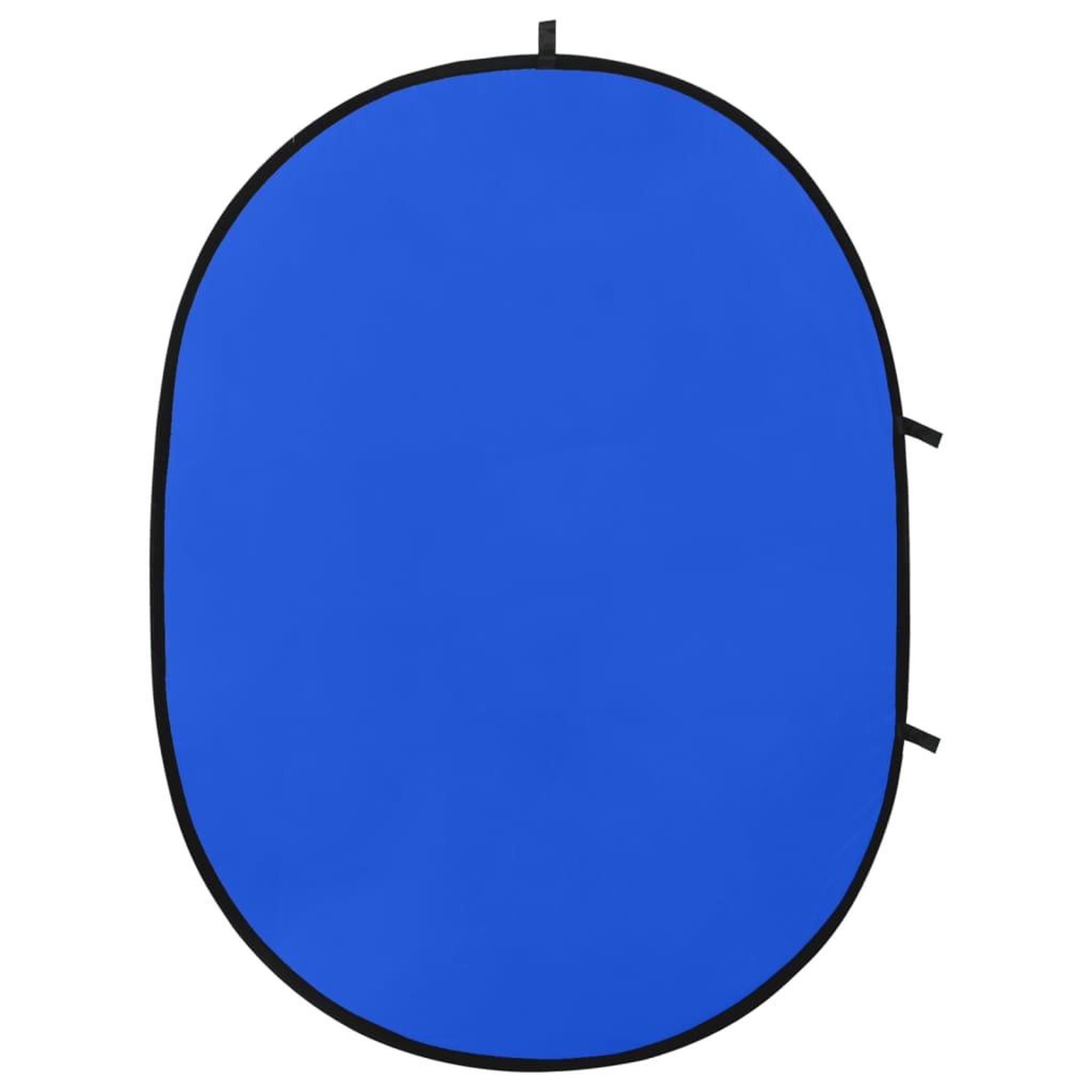 Voir la diapositive 4 : VIDAXL Ecran de fond de studio ovale 2 en 1 Vert et bleu 200x150 cm