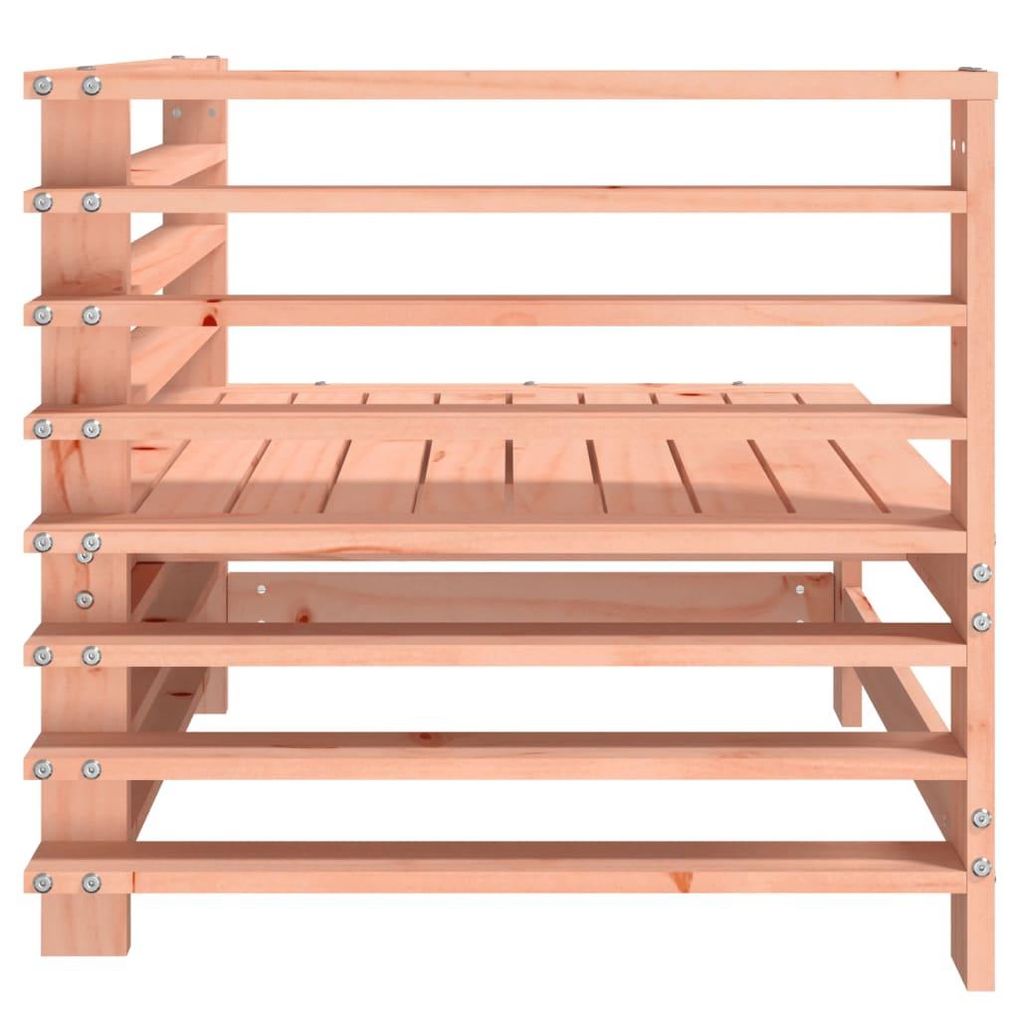 Voir la diapositive 5 : VIDAXL Canape d'angle de jardin bois massif douglas