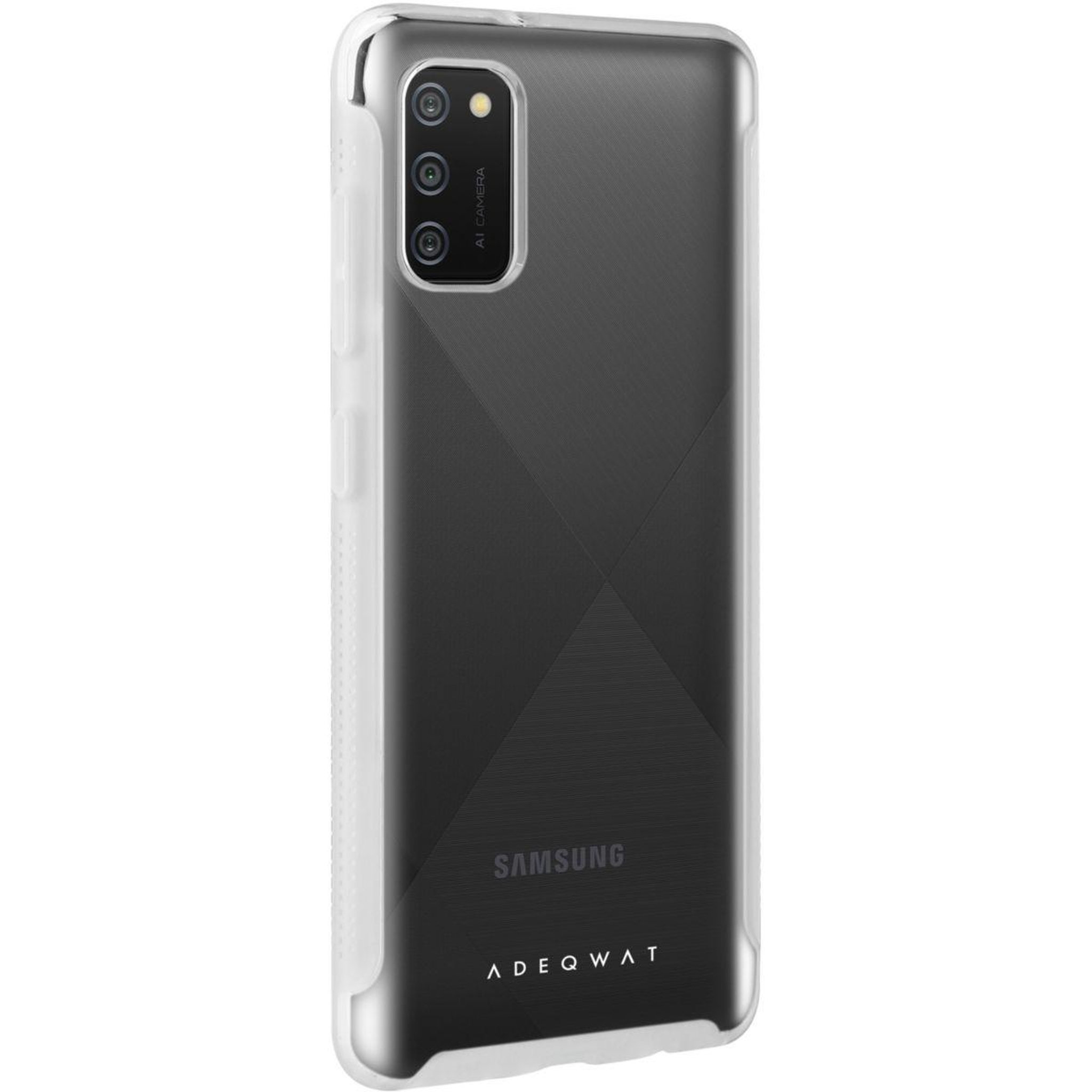 Voir la diapositive 3 : ADEQWAT Coque Samsung A02s Antichoc transparent