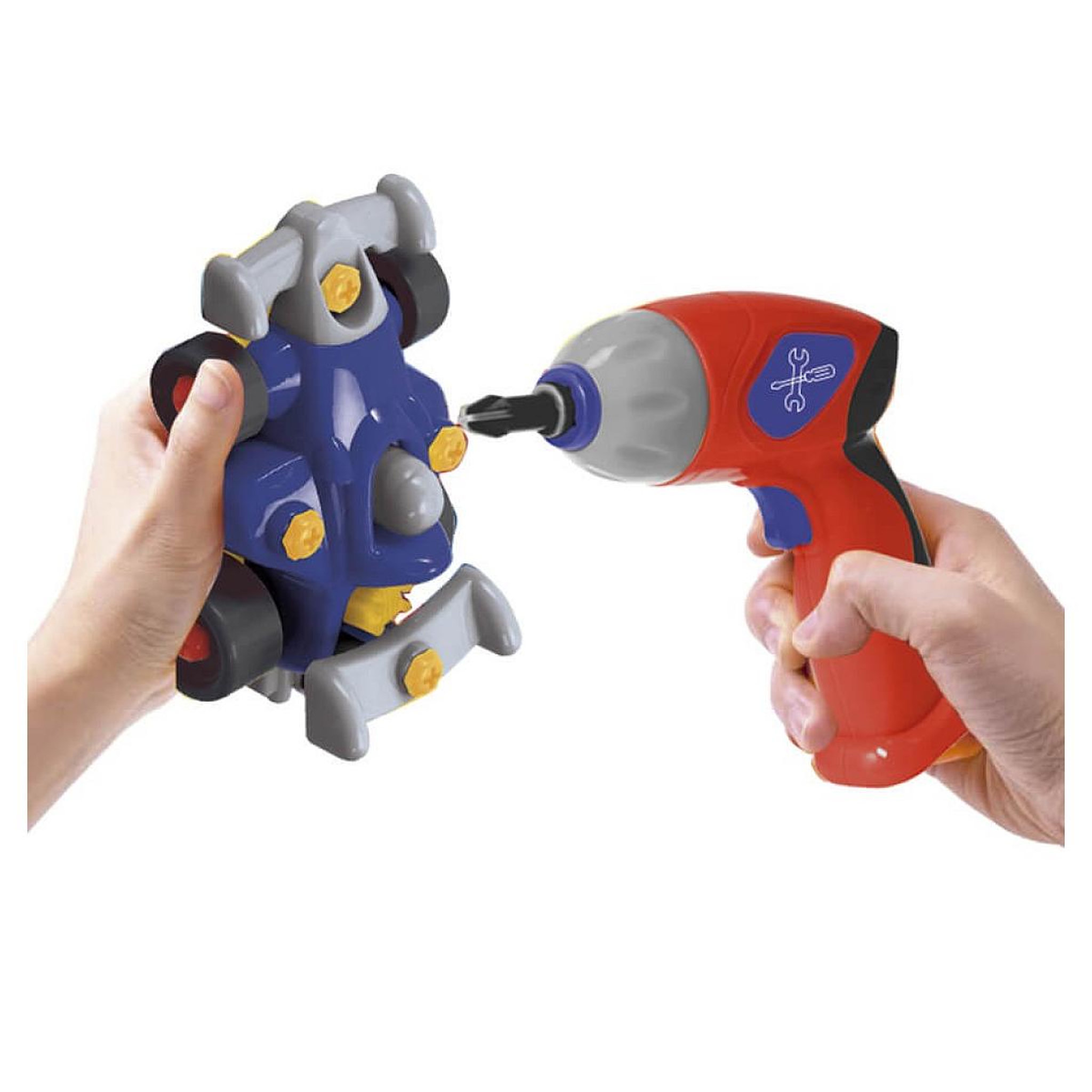 Voir la diapositive 2 : EUREKAKIDS Mecanic Challenge - 3 vehicules a construir pour les petits