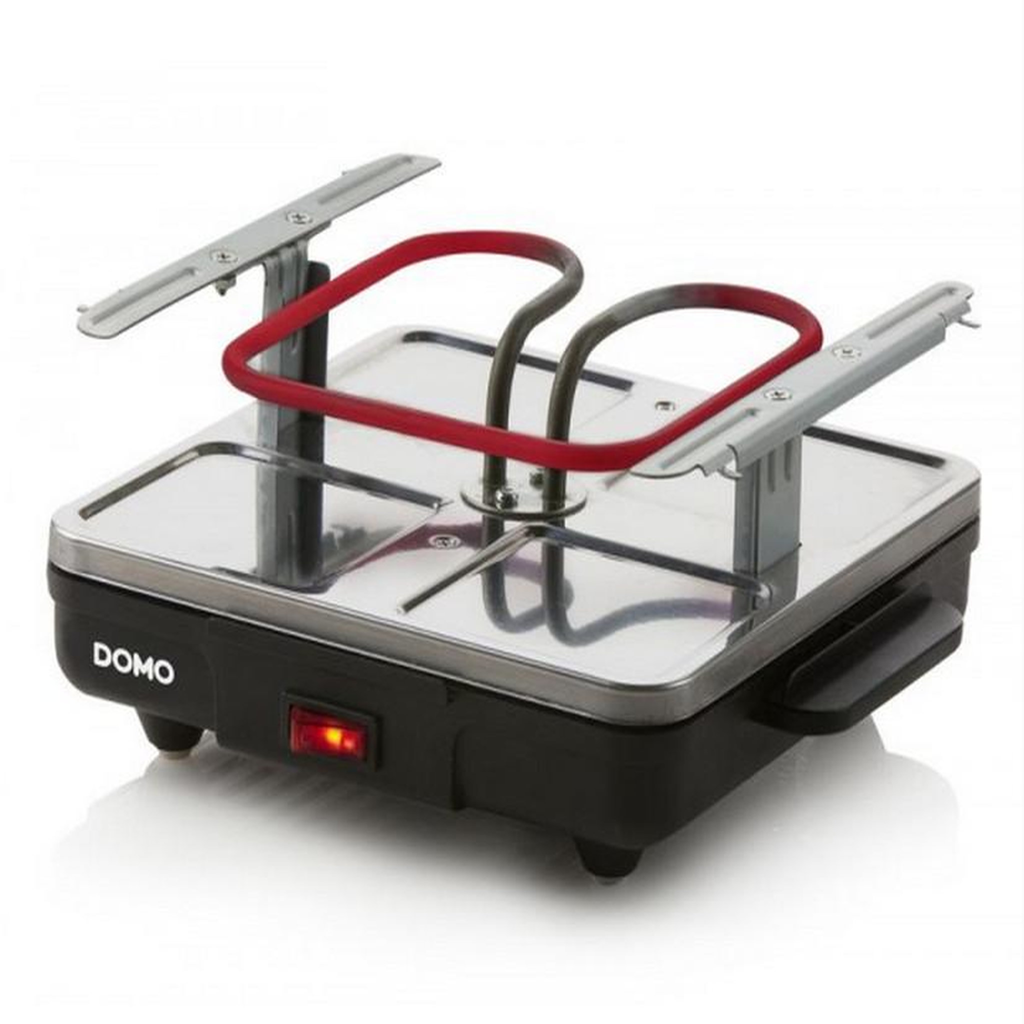 Voir la diapositive 2 : Domo Appareil à raclette 4 personnes 600w + gril - DO9147G