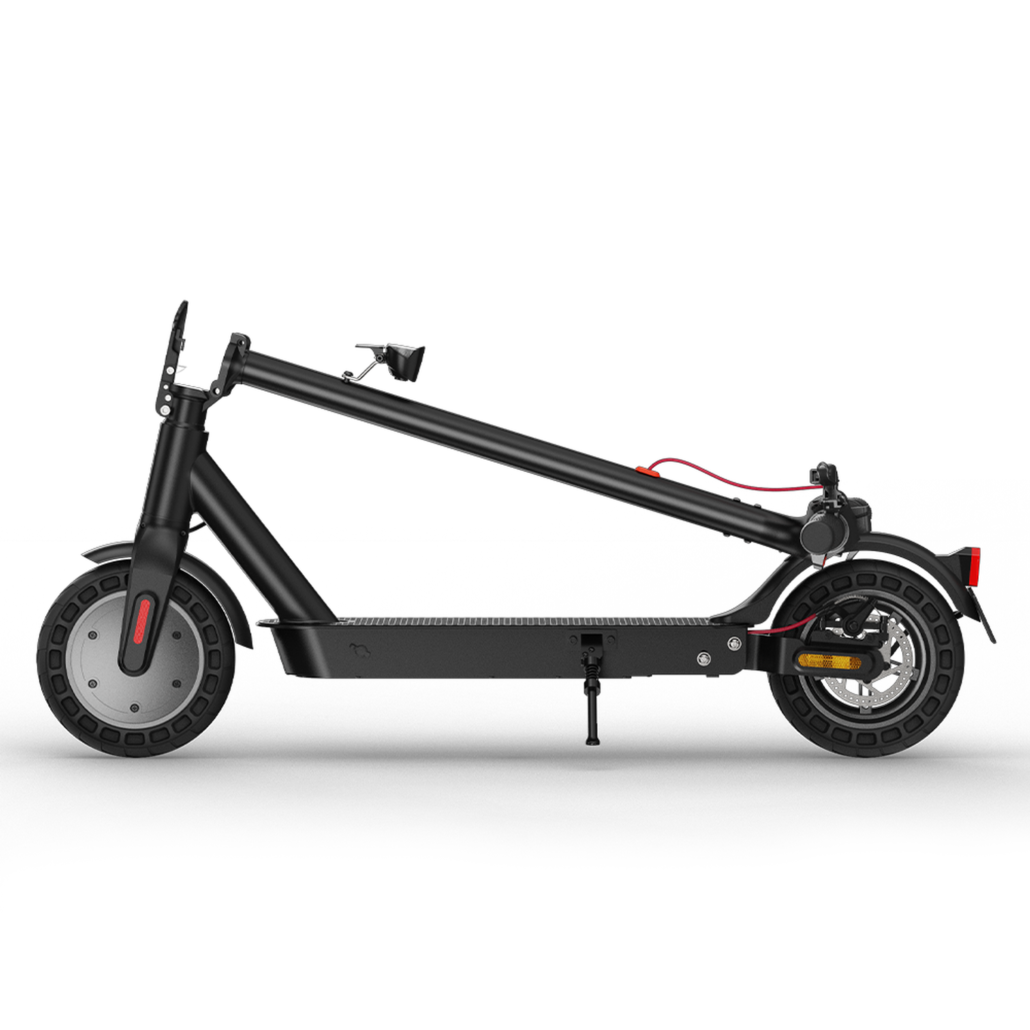 Voir la diapositive 3 : ISCOOTER Trottinette électrique E9T MAX, pneus alvéolés de 10 pouces, pliable pour les trajets quotidiens