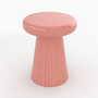 Voir la diapositive 1 : Rendez vous déco Table d'appoint ronde en métal rose D40 cm-Adélie