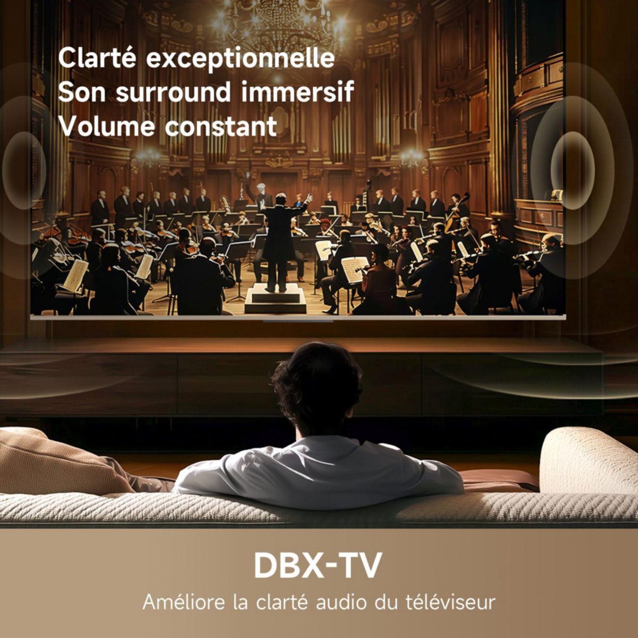Voir la diapositive 5 : DREAME Tv qled 43q100 (2026) 43  (109 cm)