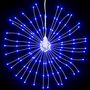 Voir la diapositive 4 : VIDAXL Etoile rayonnante de Noël 140 LED 8 pcs bleu 17 cm