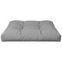 Voir la diapositive 4 : VIDAXL Coussin de palette gris 70x70x12 cm tissu