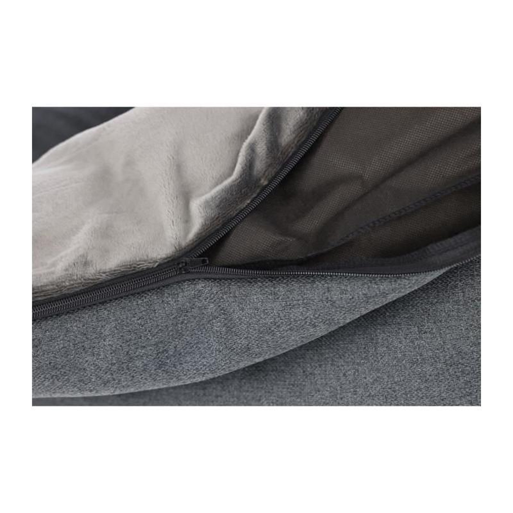 Voir la diapositive 2 : KERBL KERBL - Panier mémoire de forme - Platin Ortho - Gris - 65 x 55 x 20 cm