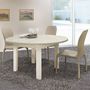 Voir la diapositive 3 : GAMI Table de séjour salle à manger ronde extensible L120/150cm FLORENCE
