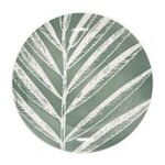 SECRET DE GOURMET Lot de 6 Assiettes à Dessert  Green Harmony  19cm Vert